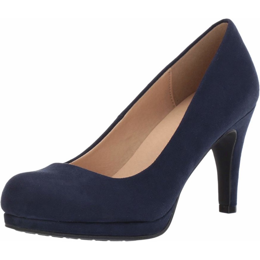 CL by Laundry Nilah Navy Suede 7.5